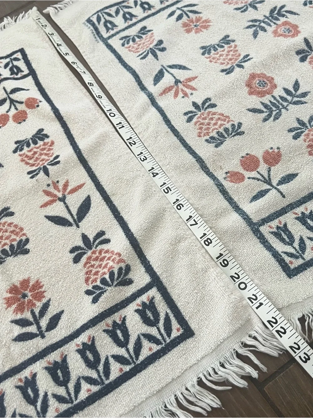 Vintage Cannon Pair of Dish Towels 100% Cotton Made in U.S.A. 90s - Picture 3 of 7